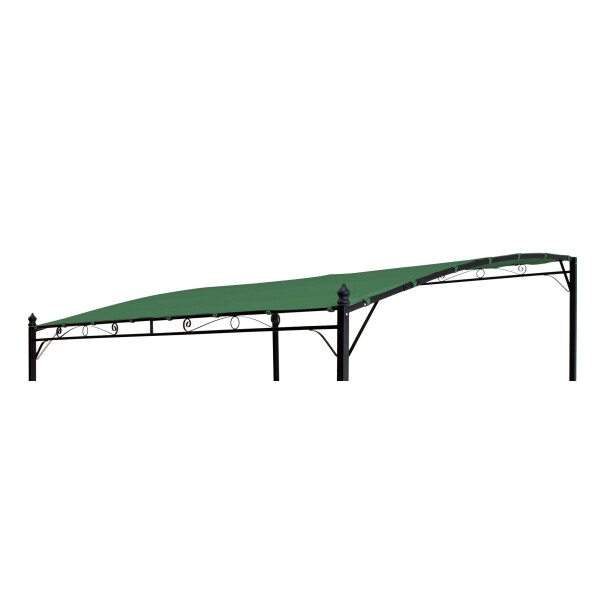 Ersatzdach für Anbaupavillon MANTOVA XL 3x2,5 Meter, PVC grün