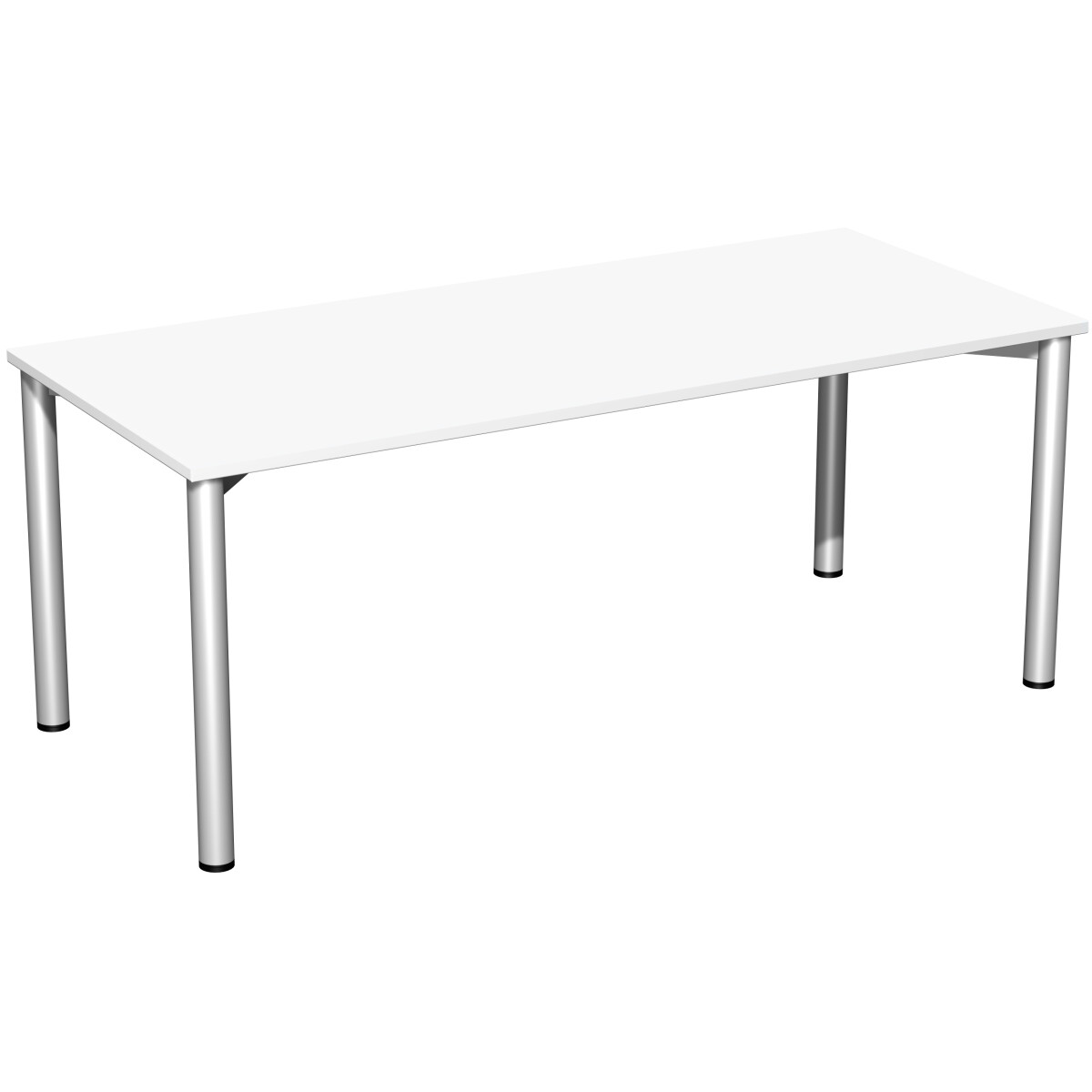 Konferenztisch Rundfuß feste Höhe, 1800x800x720, 
