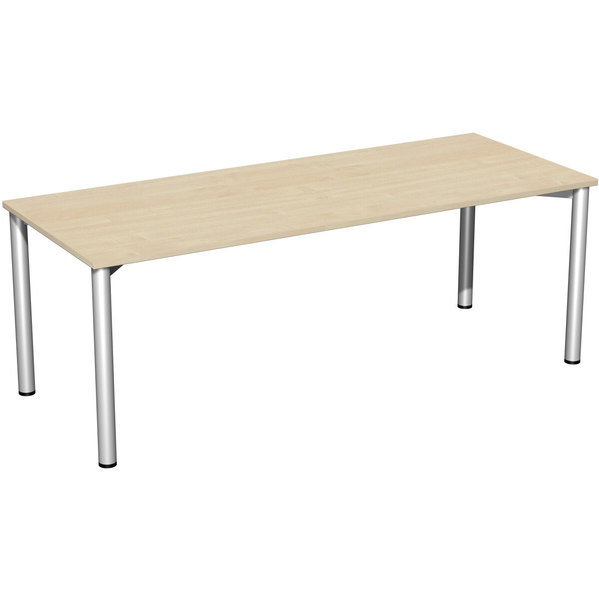 Konferenztisch Rundfuß feste Höhe, 2000x800x720, 