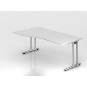 Büro Schreibtisch 180x100 cm Freiform Modell NS18
