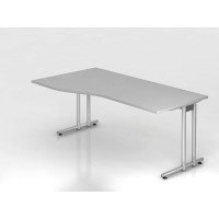 Büro Schreibtisch 180x100 cm Freiform Modell NS18