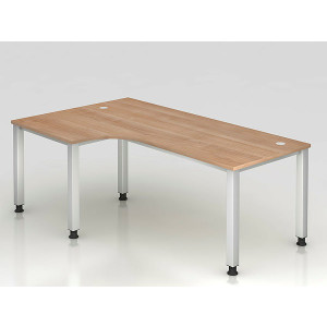 Büro Schreibtisch 200x120 cm Winkelform Modell QS82