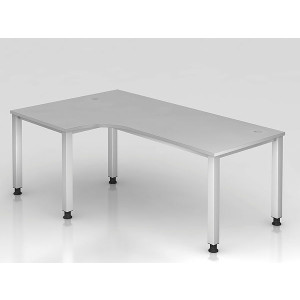 Büro Schreibtisch 200x120 cm Winkelform Modell QS82