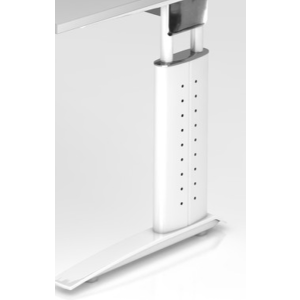 Büro Schreibtisch 200x100 cm Modell US2E mechanische Höheneinstellung