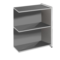 Kerkmann Büroschrank Anbauregal 7384 Artline 2 OH 78x38x78 cm Chrom