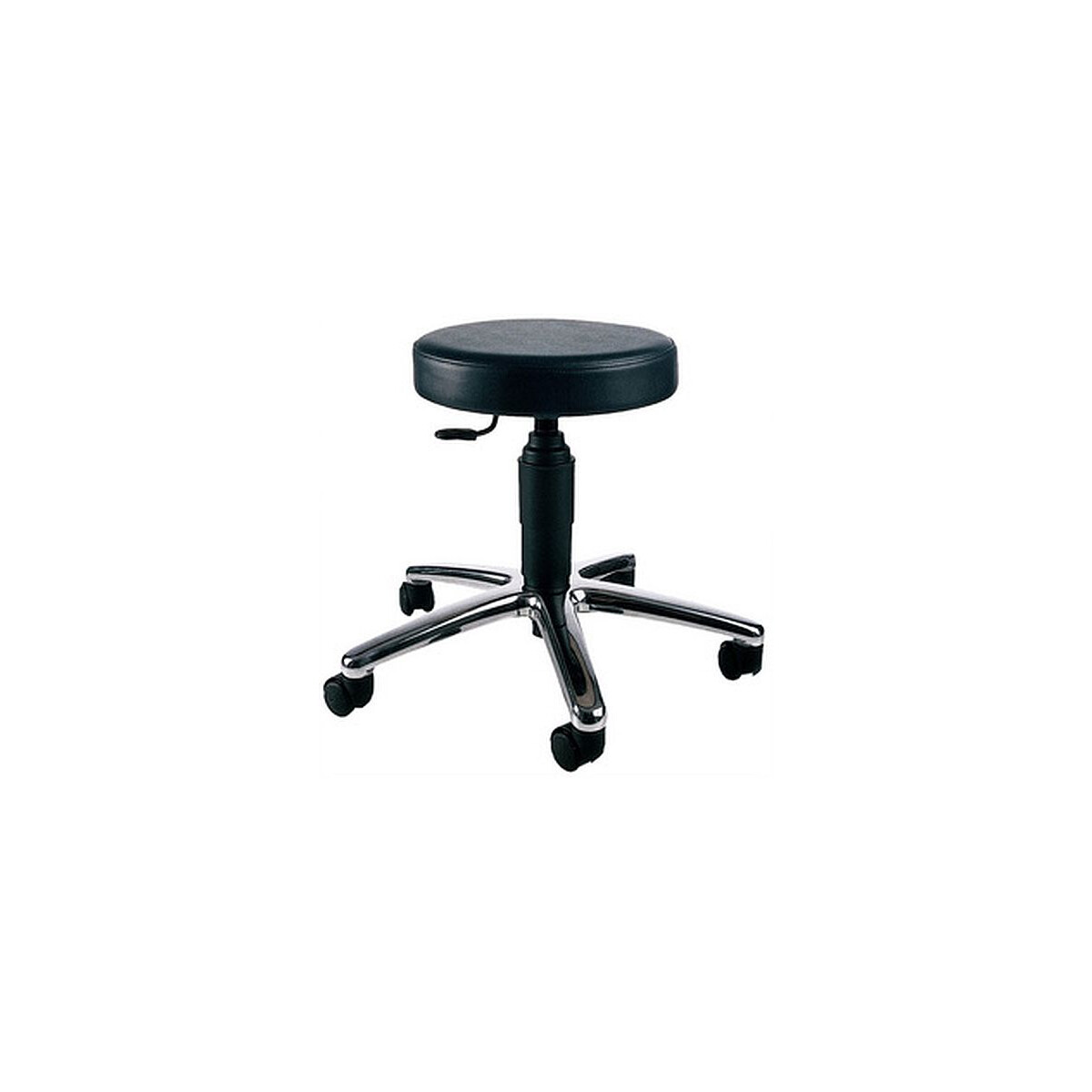 Topstar Drehhocker TEC 70 - chrom  schwarz