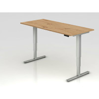 Hammerbacher Büro Schreibtisch Stehtisch höhenverstellbar 180x80 cm Modell XDSM19 mit Memory-Schalter