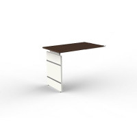 Kerkmann Schreibtisch Form 4 180x80x68-76 cm Wangen-Gestell