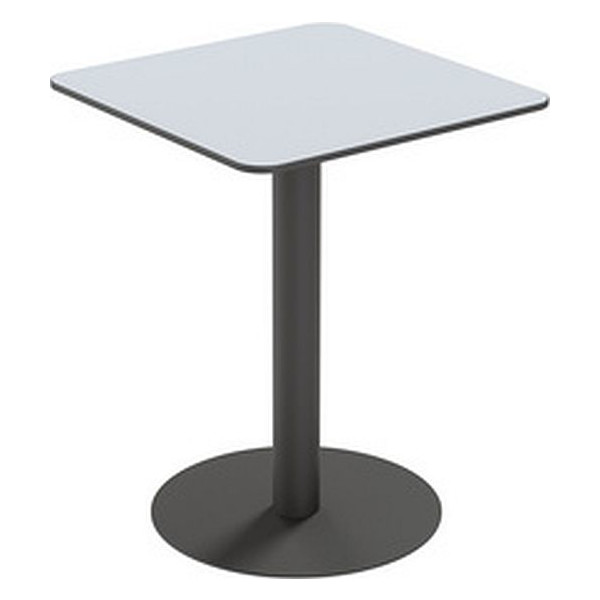 60x60 cm 75 cm Höhe grau